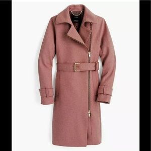 J crew Belted Coat sz 4